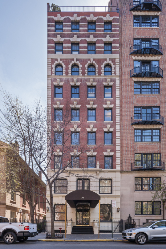 26 Gramercy Park South, Unit 5F Manhattan, NY 10003 - Photo 6 of 13 a front view of a building with street view