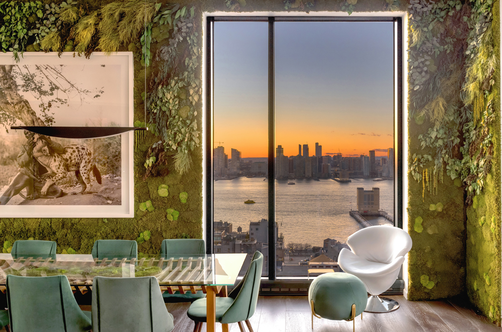 570 Broome Street, Unit PHB Manhattan, NY 10013 - Photo 6 of 23 a balcony with table and chairs