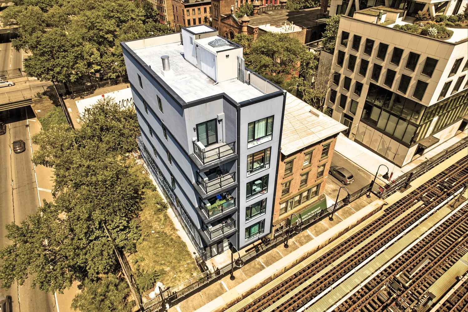 a view of a building