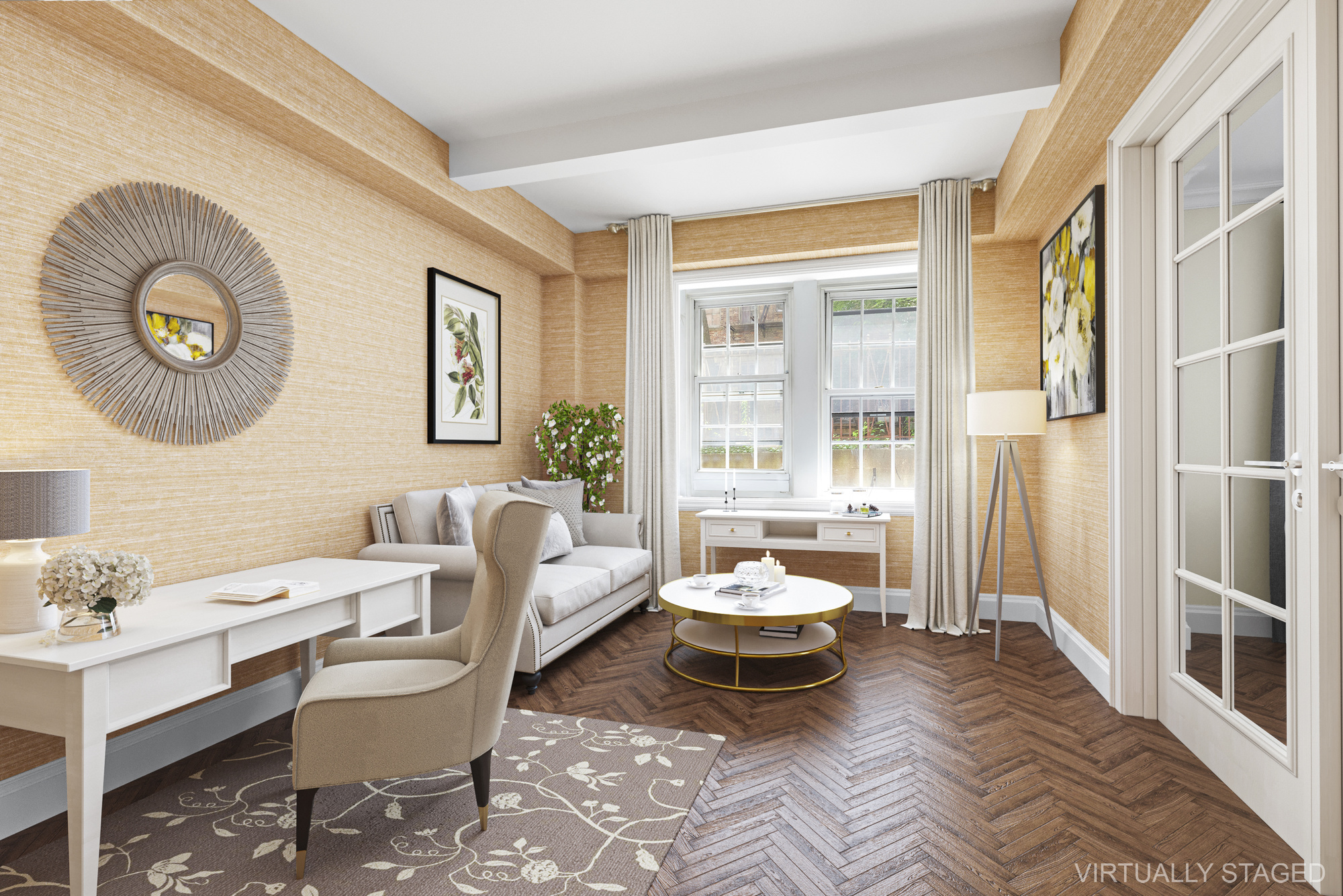 520 East 86th Street, Unit 2D Manhattan, NY 10028 - Photo 4 of 15 a living room with furniture and a window