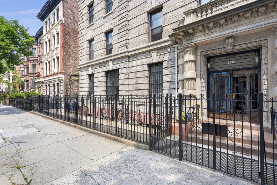 357 Sterling Place, Unit C1 Brooklyn, NY 11238 - Photo 7 of 8 a view of a building with a glass door