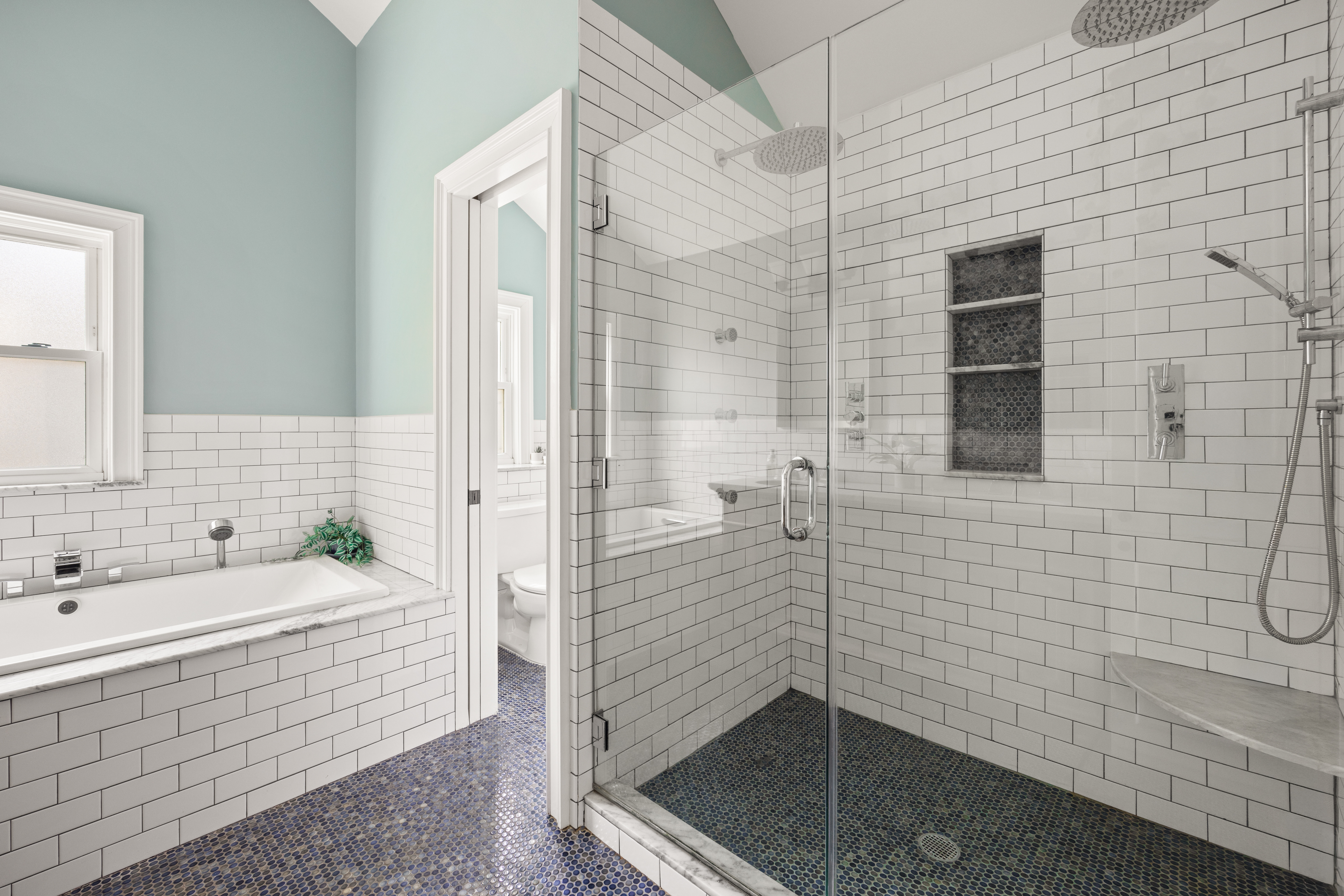 758 Westminster Road Brooklyn, NY 11230 - Photo 16 of 32 a bathroom with a shower and a sink