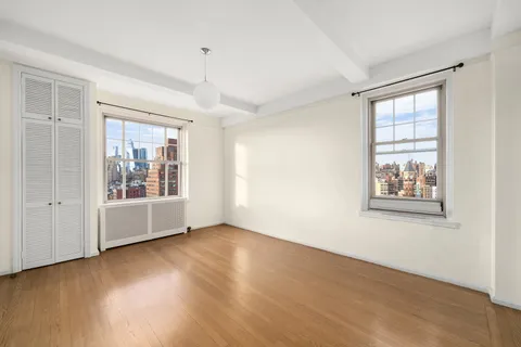 a view of livingroom with hardwood floor and window