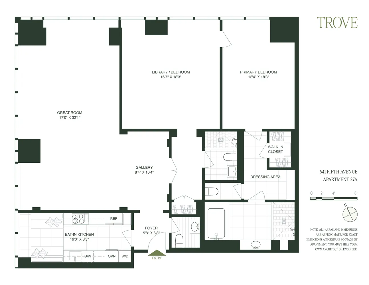 $2,995,000 | 641 5th Avenue, Unit 27A | Midtown East