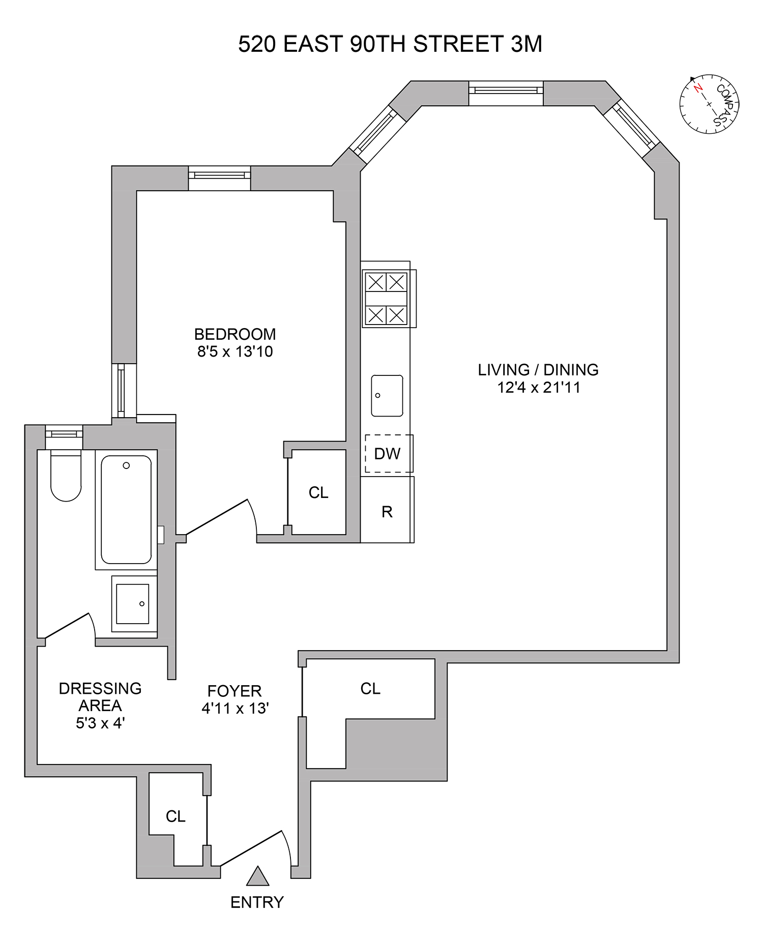 520 East 90th Street, Unit 3M Manhattan, NY 10128 - Photo 11 of 11 unknown