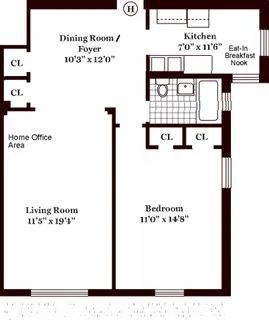 $380,000 | 340 Haven Avenue, Unit 2H | Hudson Heights