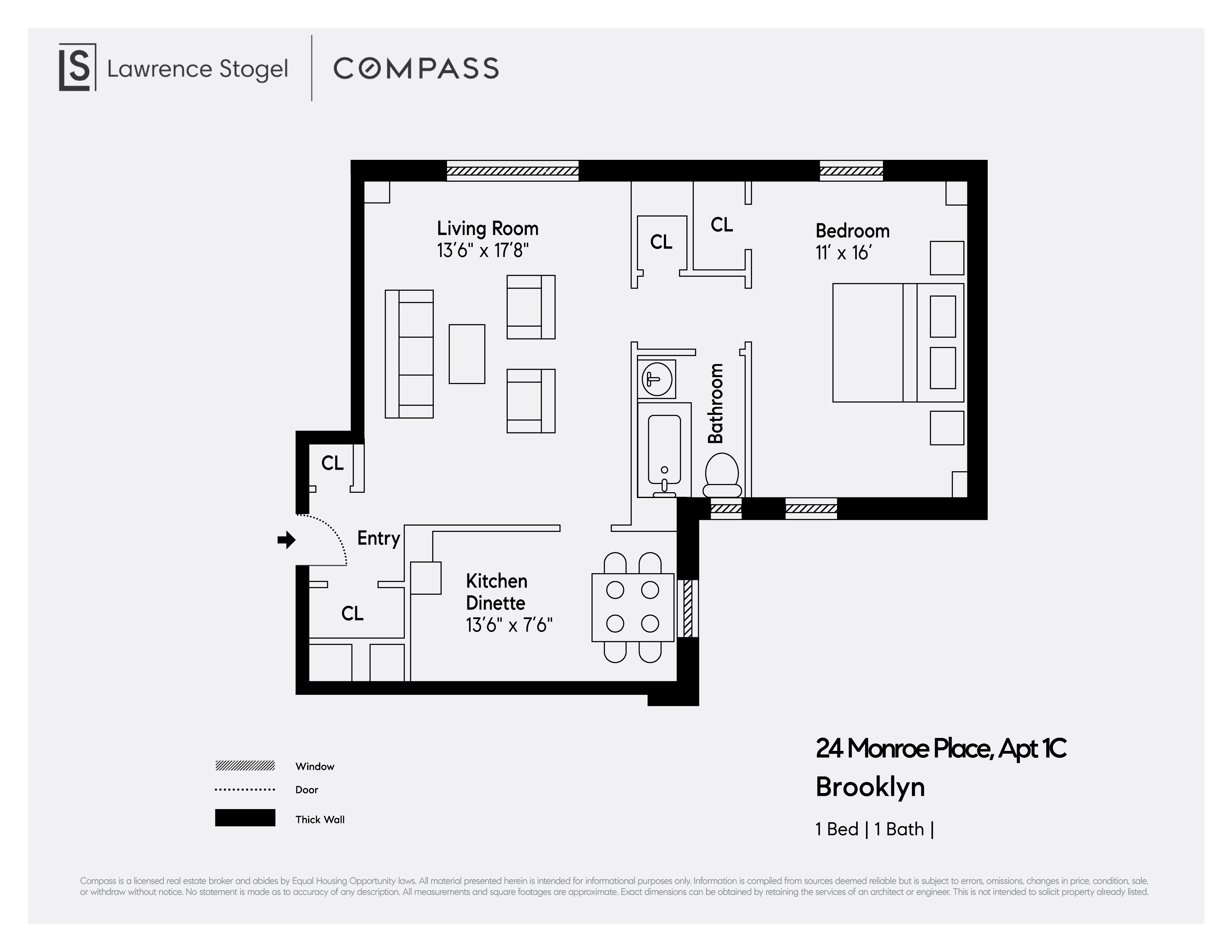 24 Monroe Place, Unit 1C Brooklyn, NY 11201 - Photo 10 of 10 unknown