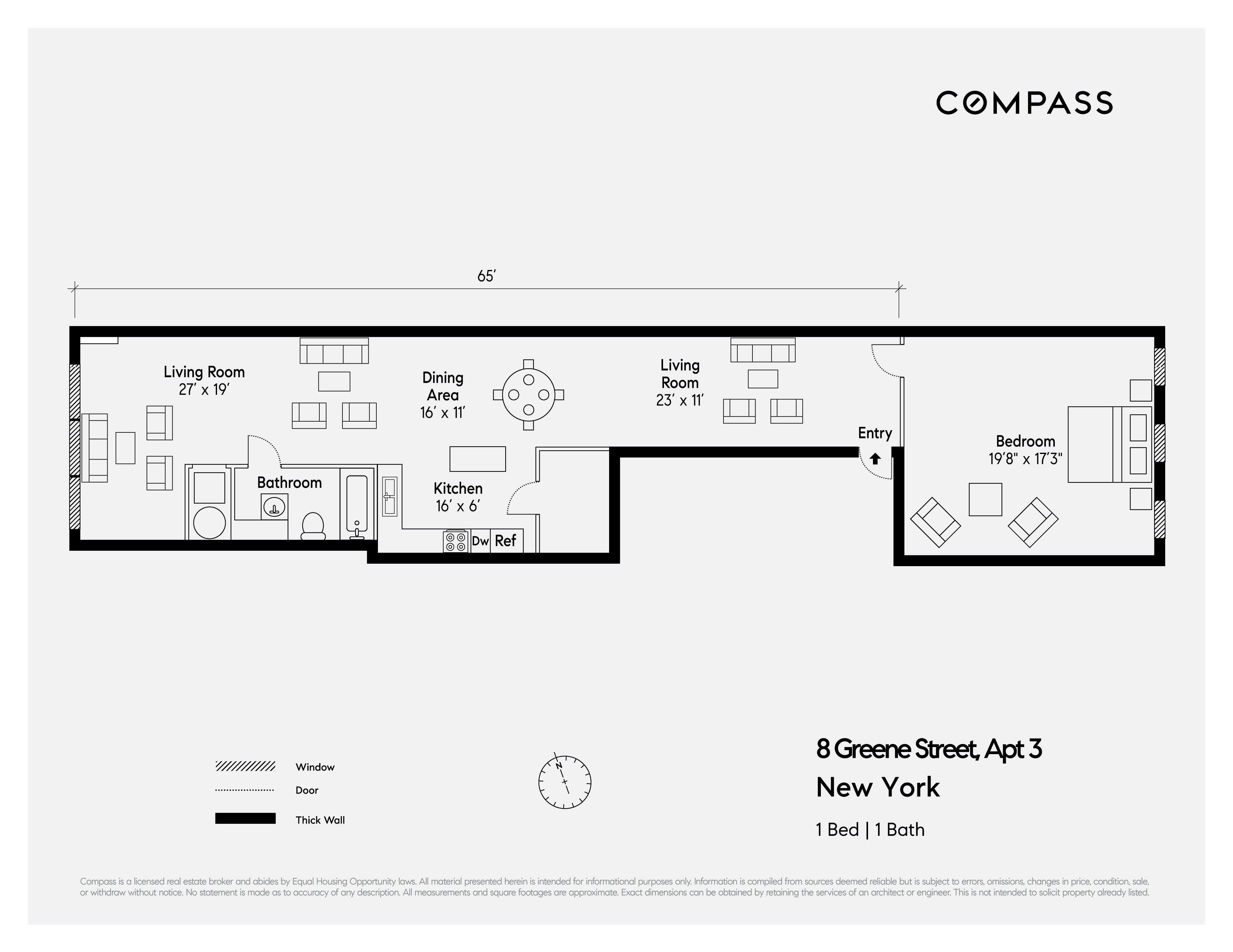 8 Greene Street, Unit 3 Manhattan, NY 10013 - Photo 7 of 7 a picture of a refrigerator