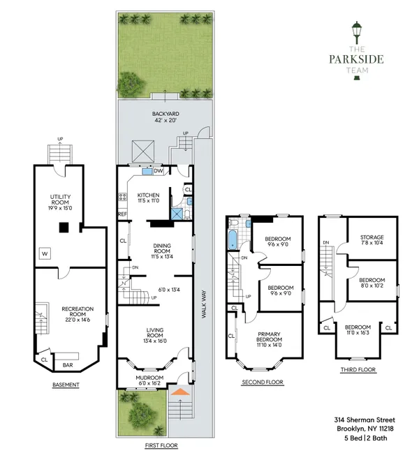 $1,950,000 | 314 Sherman Street | Windsor Terrace
