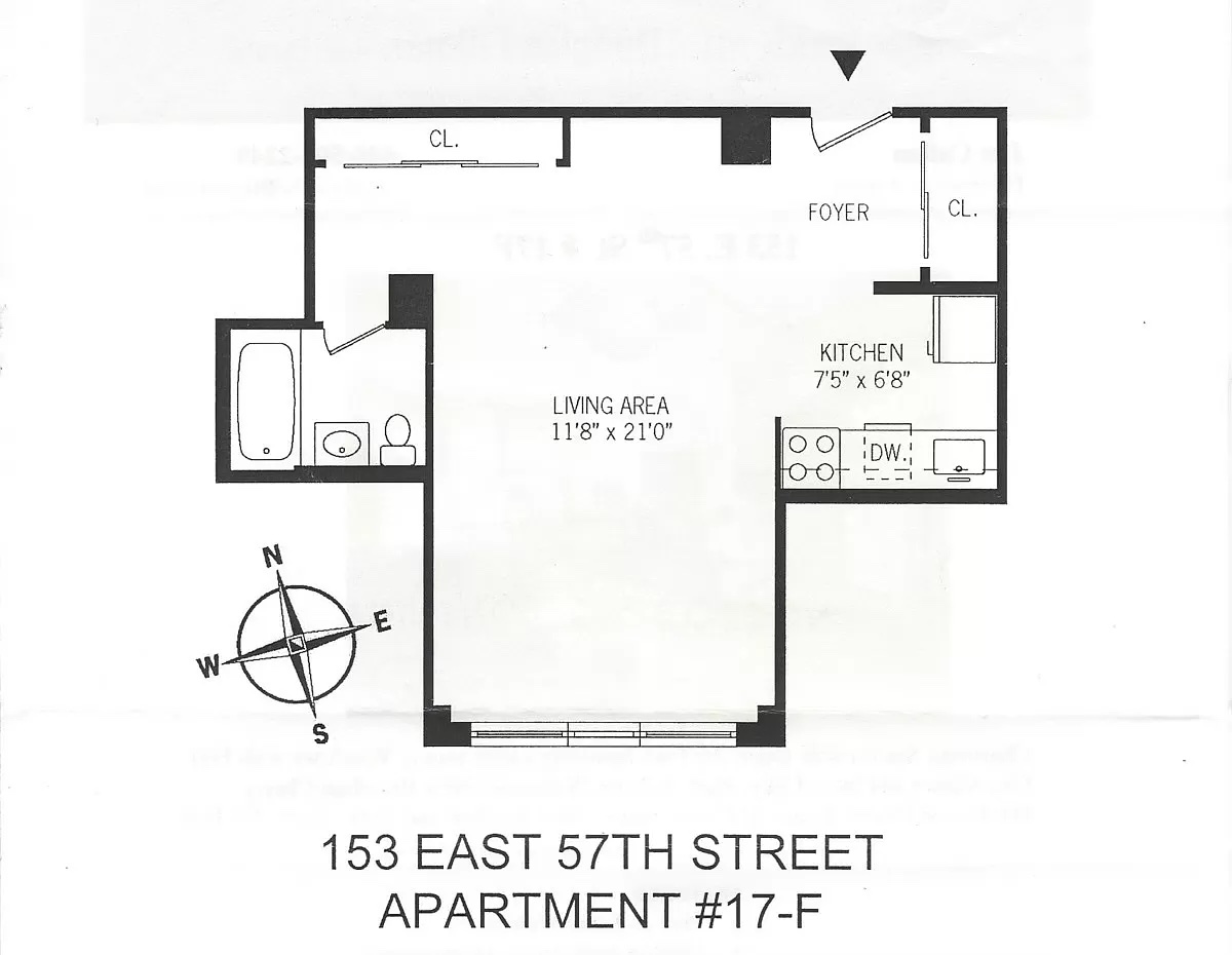 153 East 57th Street 17F Midtown East New York NY 10022