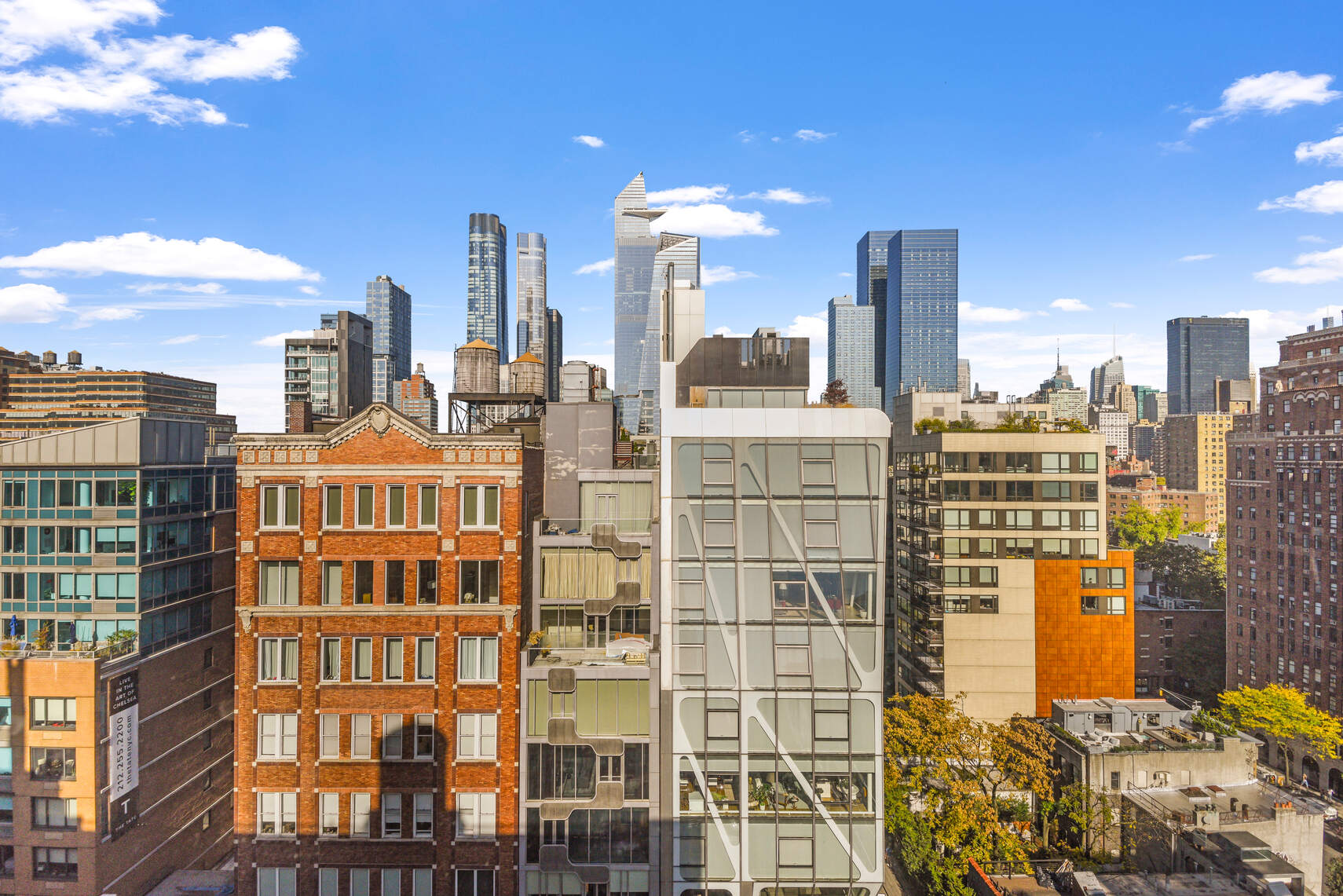 520 West 23rd Street, Unit PH16F Manhattan, NY 10011 - Photo 12 of 17 a view of a city with tall buildings