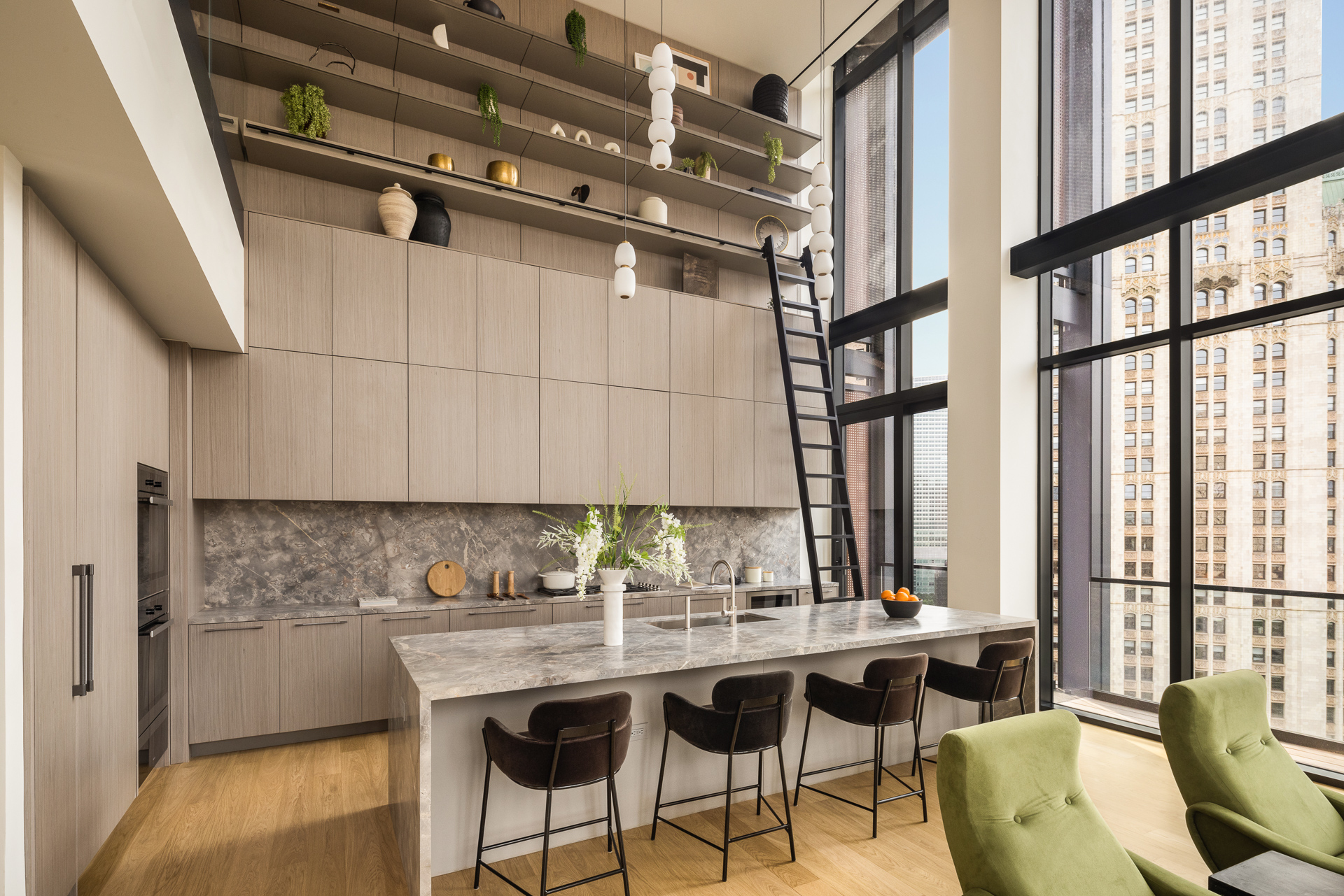 33 Park Row, Unit PH3 Manhattan, NY 10038 - Photo 7 of 30 a room with table chairs and wooden floor