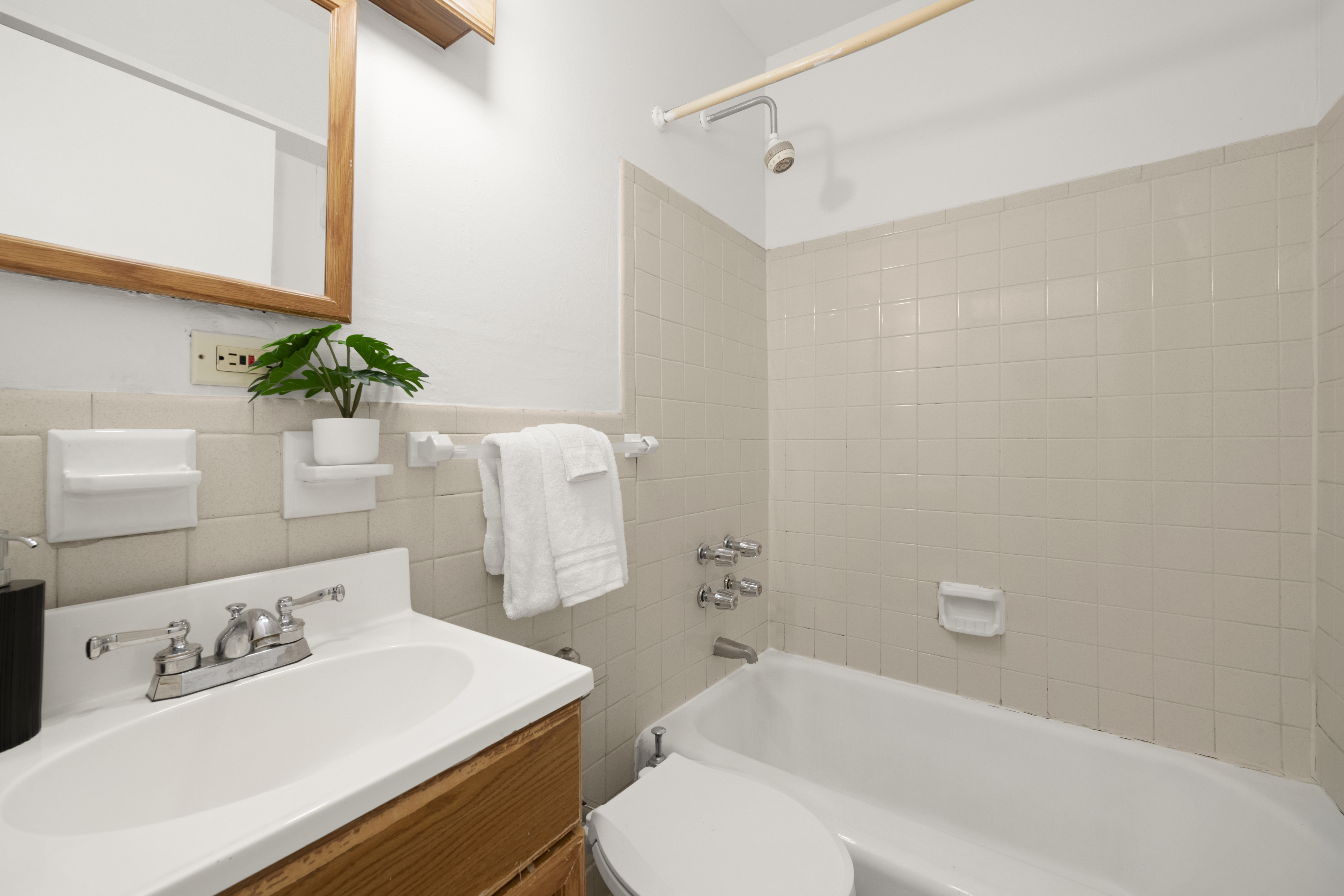 132 West 71st Street, Unit 3 Manhattan, NY 10023 - Photo 6 of 7 a bathroom with a sink toilet and shower