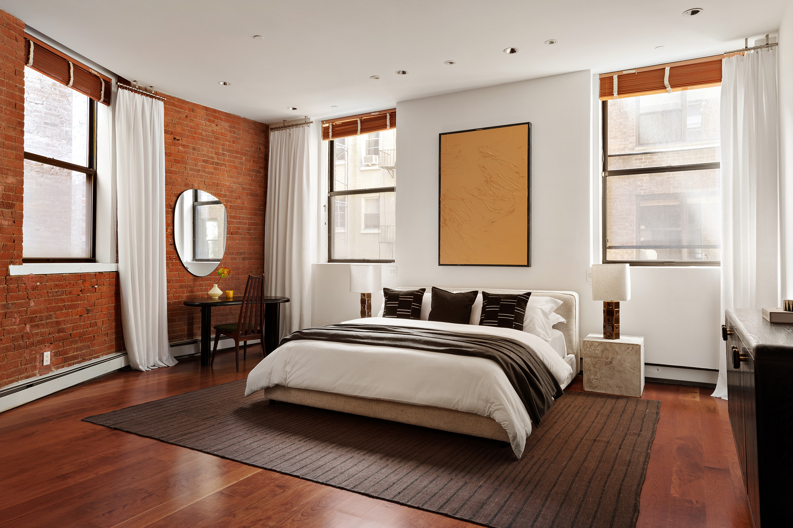 40 West 13th Street, Unit 2 Manhattan, NY 10011 - Photo 6 of 14 a bedroom with a bed and a window