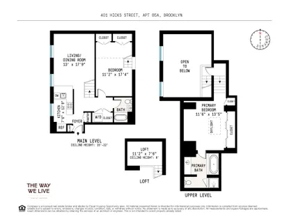 $1,750,000 | 401 Hicks Street, Unit B5A | Cobble Hill