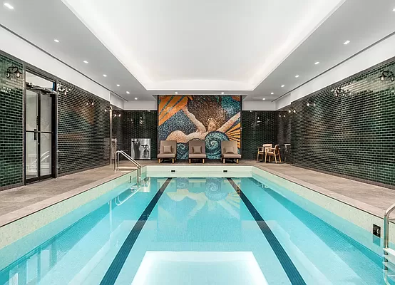 30 East 29th Street, Unit PHB Manhattan, NY 10016 - Photo 13 of 19 a view of a swimming pool with seating area