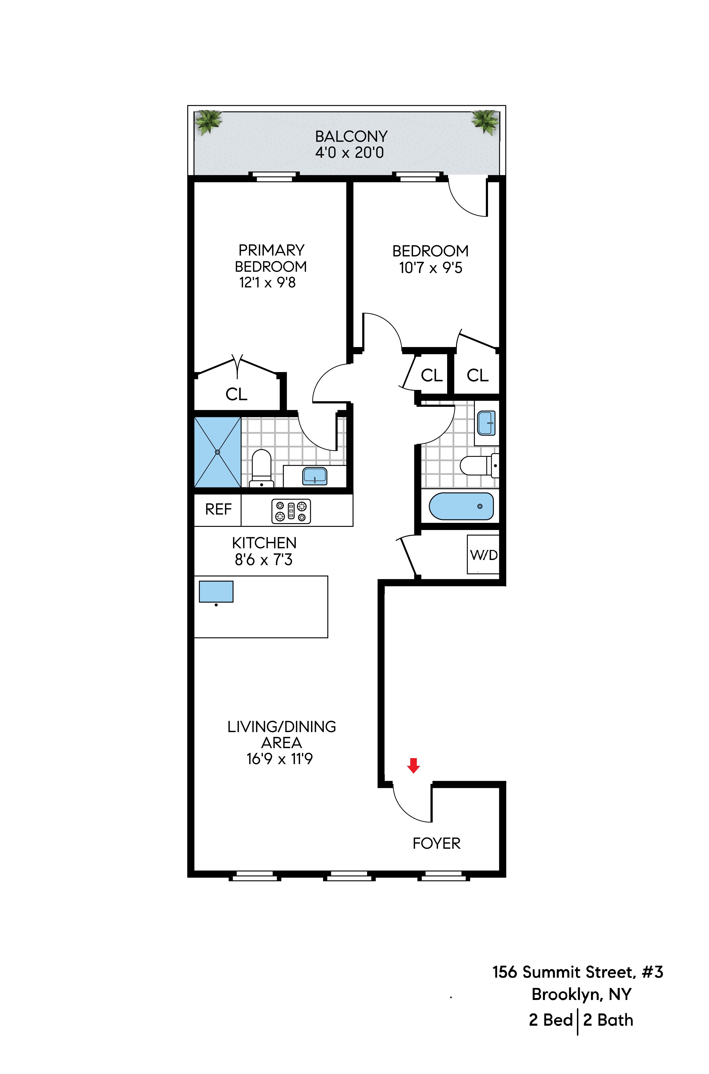 156 Summit Street, Unit 3 Brooklyn, NY 11231 - Photo 2 of 2 unknown