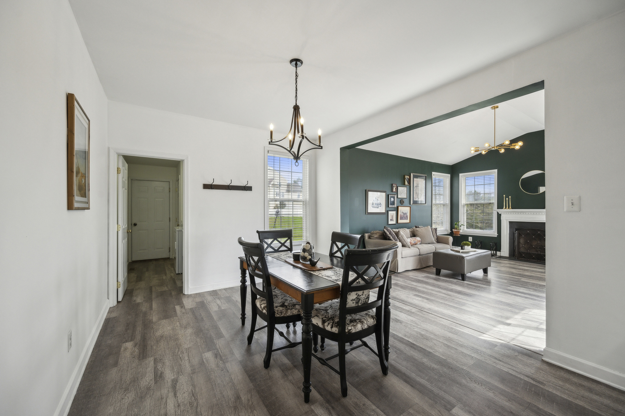 127 Hartman Road Pottstown, PA 19465 - Photo 11 of 42 a view of a dining room with furniture window and wooden floor