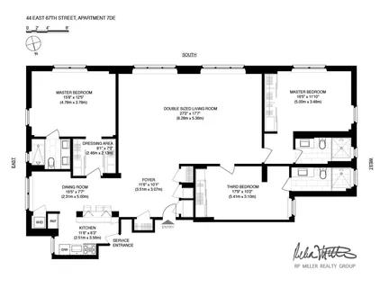 $3,100,000 | 44 East 67th Street, Unit 9DE | Lenox Hill