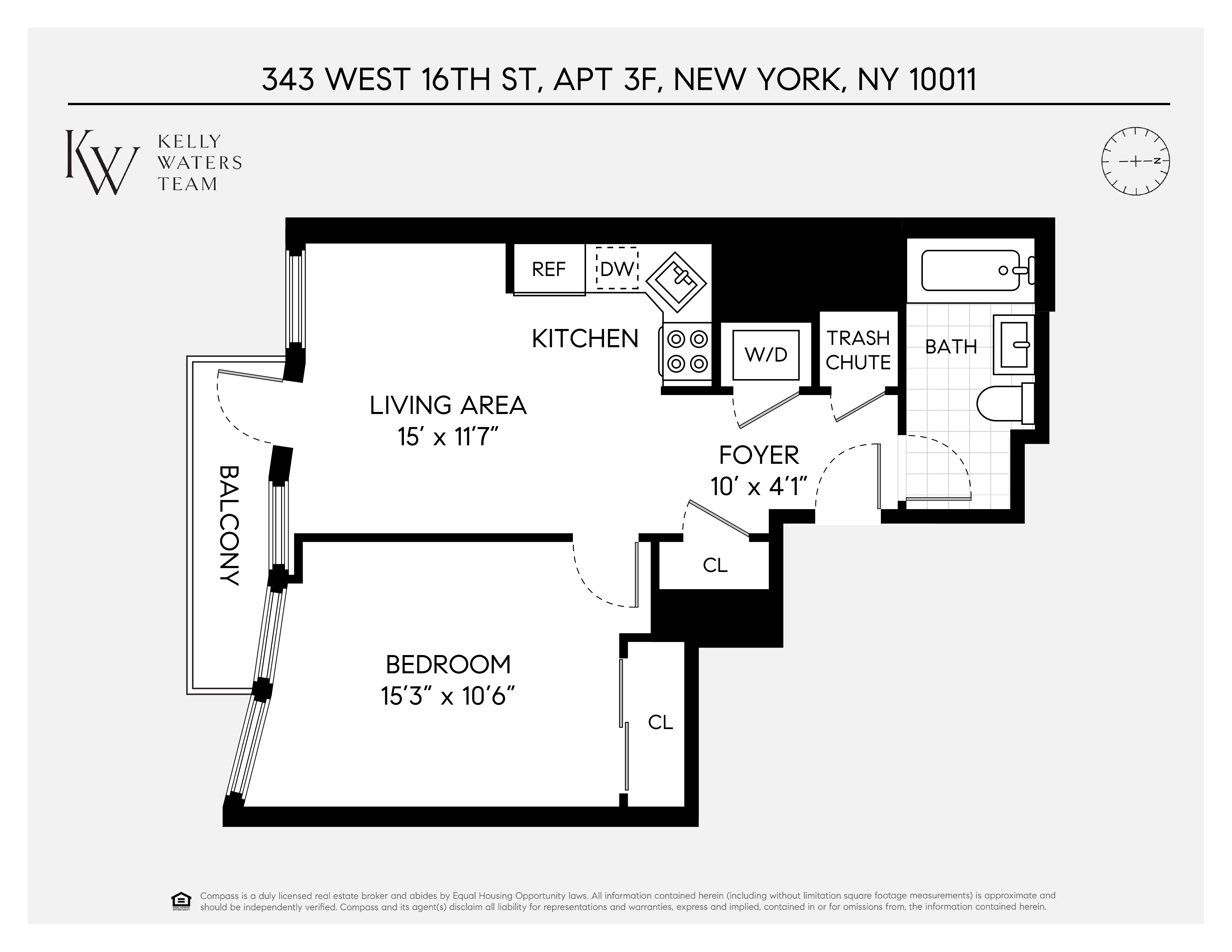 343 West 16th Street, Unit 3F Manhattan, NY 10011 - Photo 10 of 10 a picture of a park