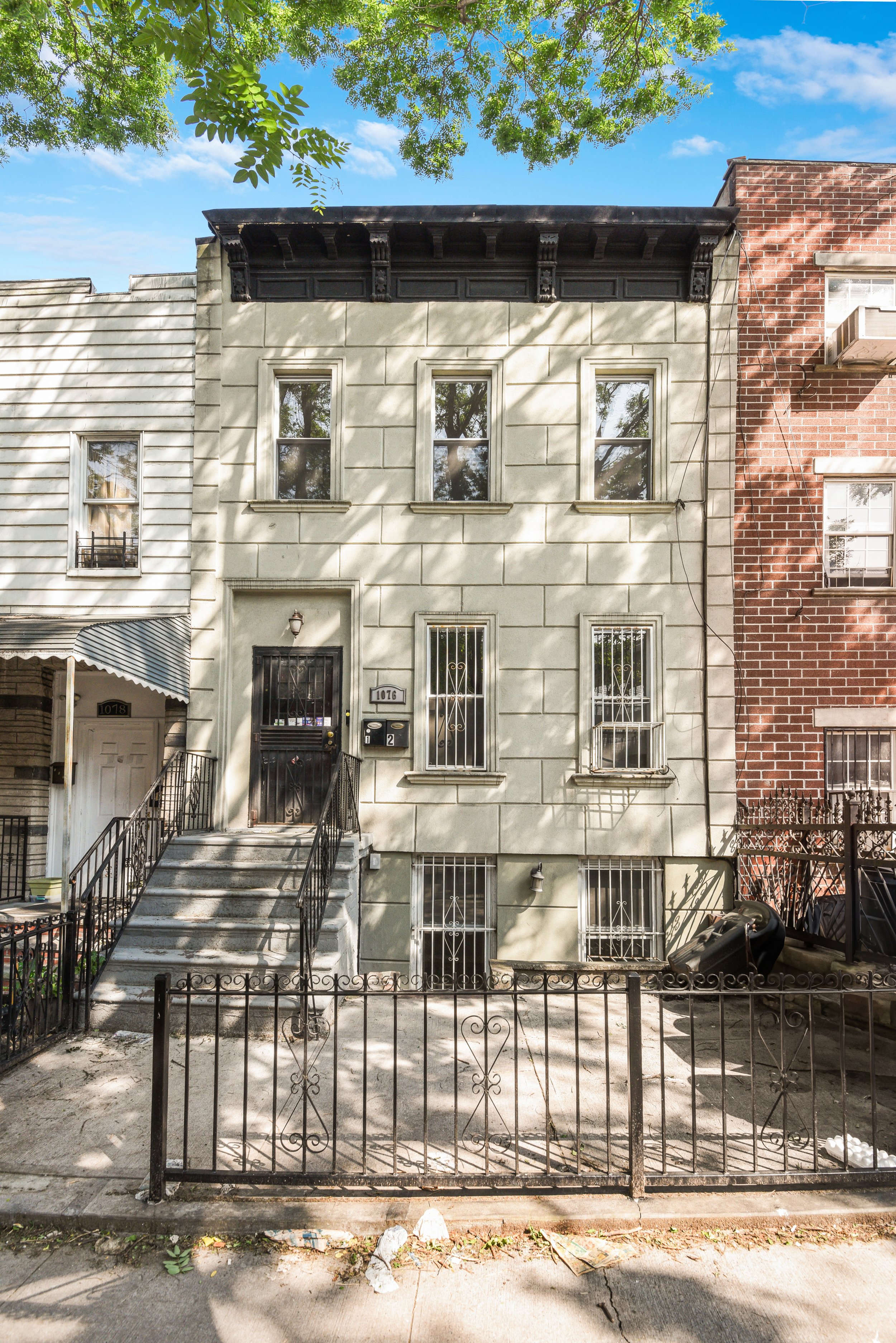 1076 Decatur Street, Unit 2 Brooklyn, NY 11207 - Photo 11 of 11 a front view of a house with lake view
