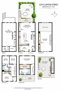 $6,695,000 | 539 Clinton Street | Carroll Gardens
