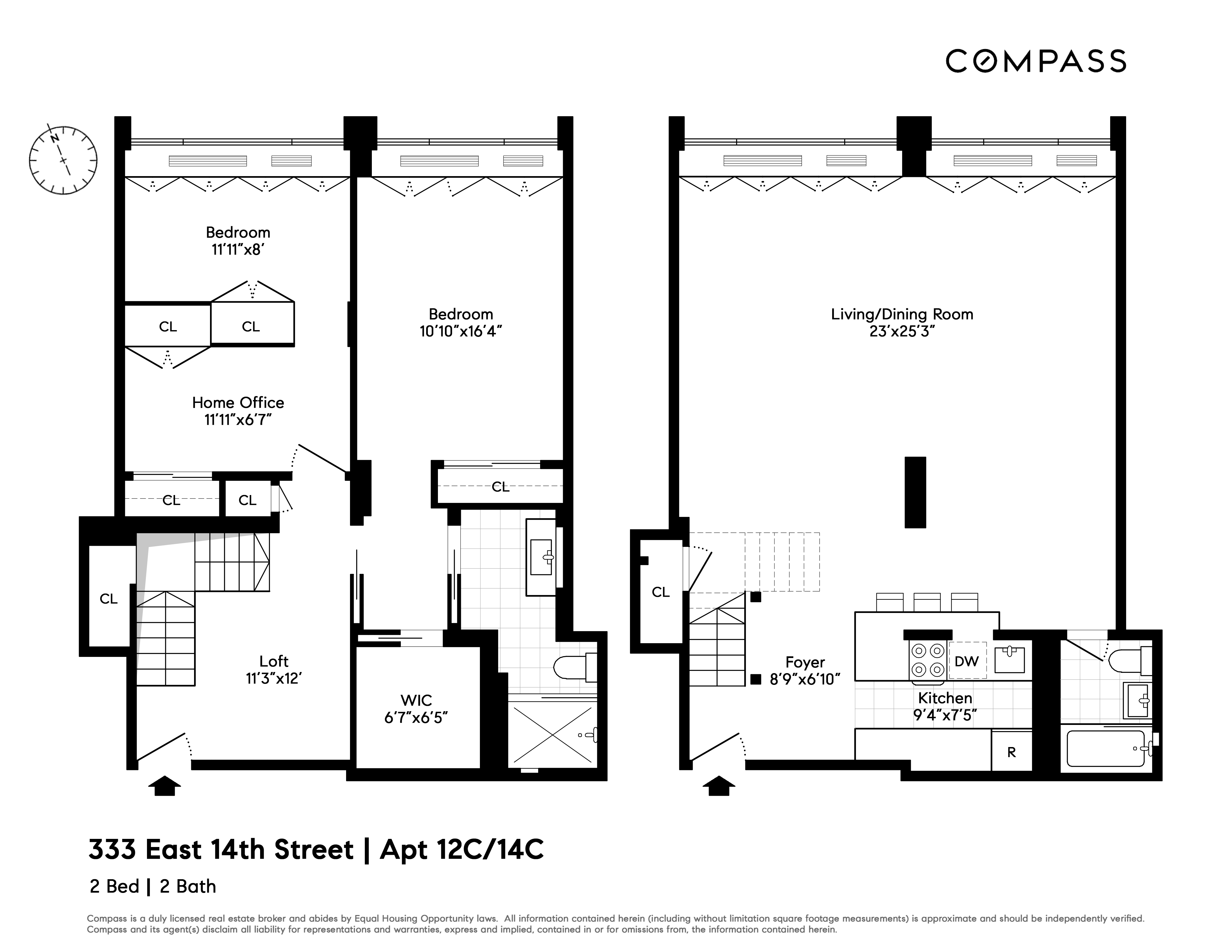 333 East 14th Street, Unit 12C/14C Manhattan, NY 10003 - Photo 14 of 14