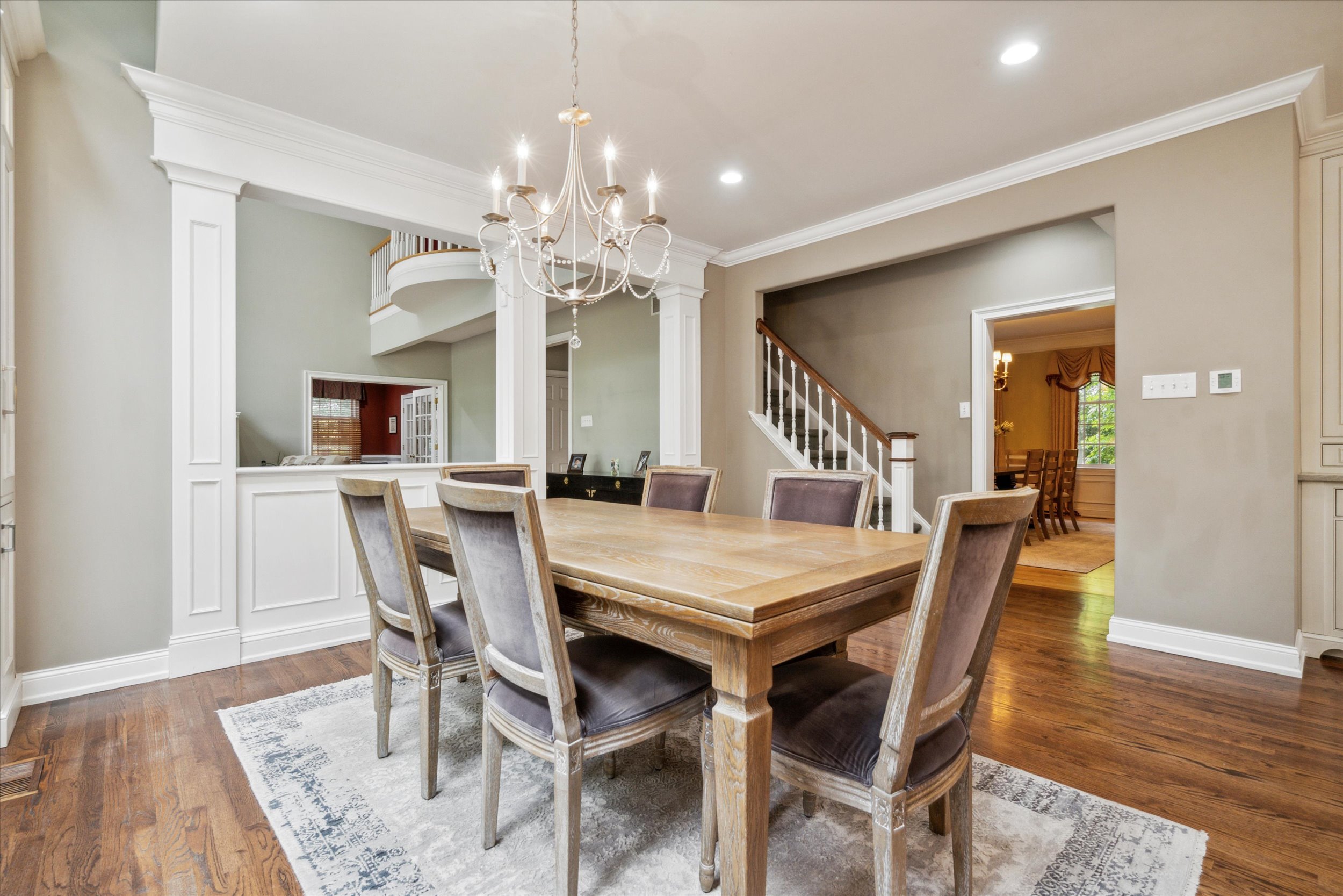 145 Biddulph Road Wayne, PA 19087 - Photo 9 of 39 a view of a dining room and livingroom with furniture