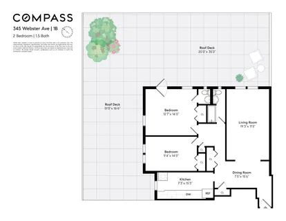 $550,000 | 345 Webster Avenue, Unit 1B | Kensington