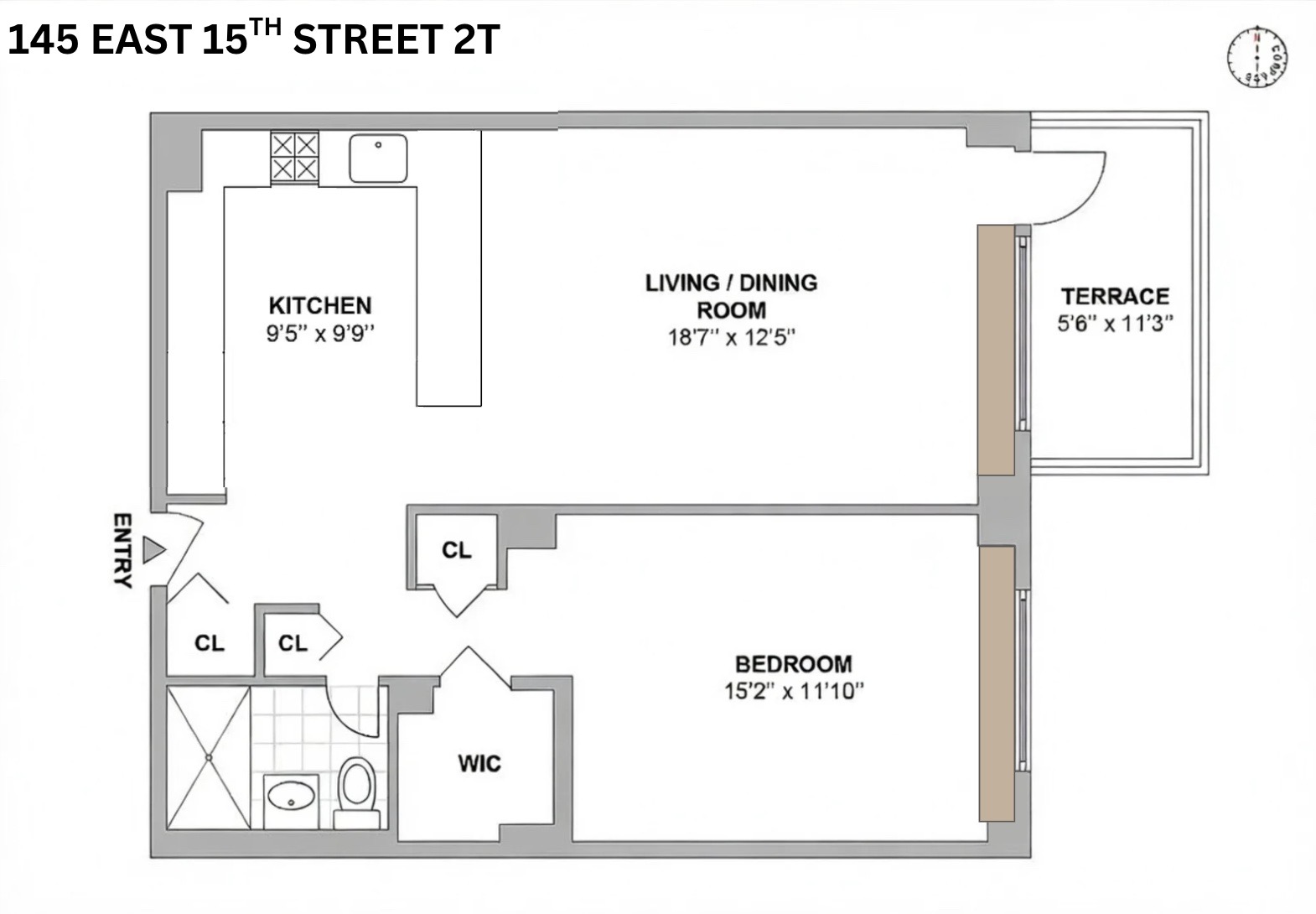 145 East 15th Street, Unit 2T Manhattan, NY 10003 - Photo 10 of 10