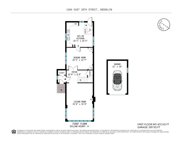 $1,895,000 | 1384 East 29th Street | Nottingham