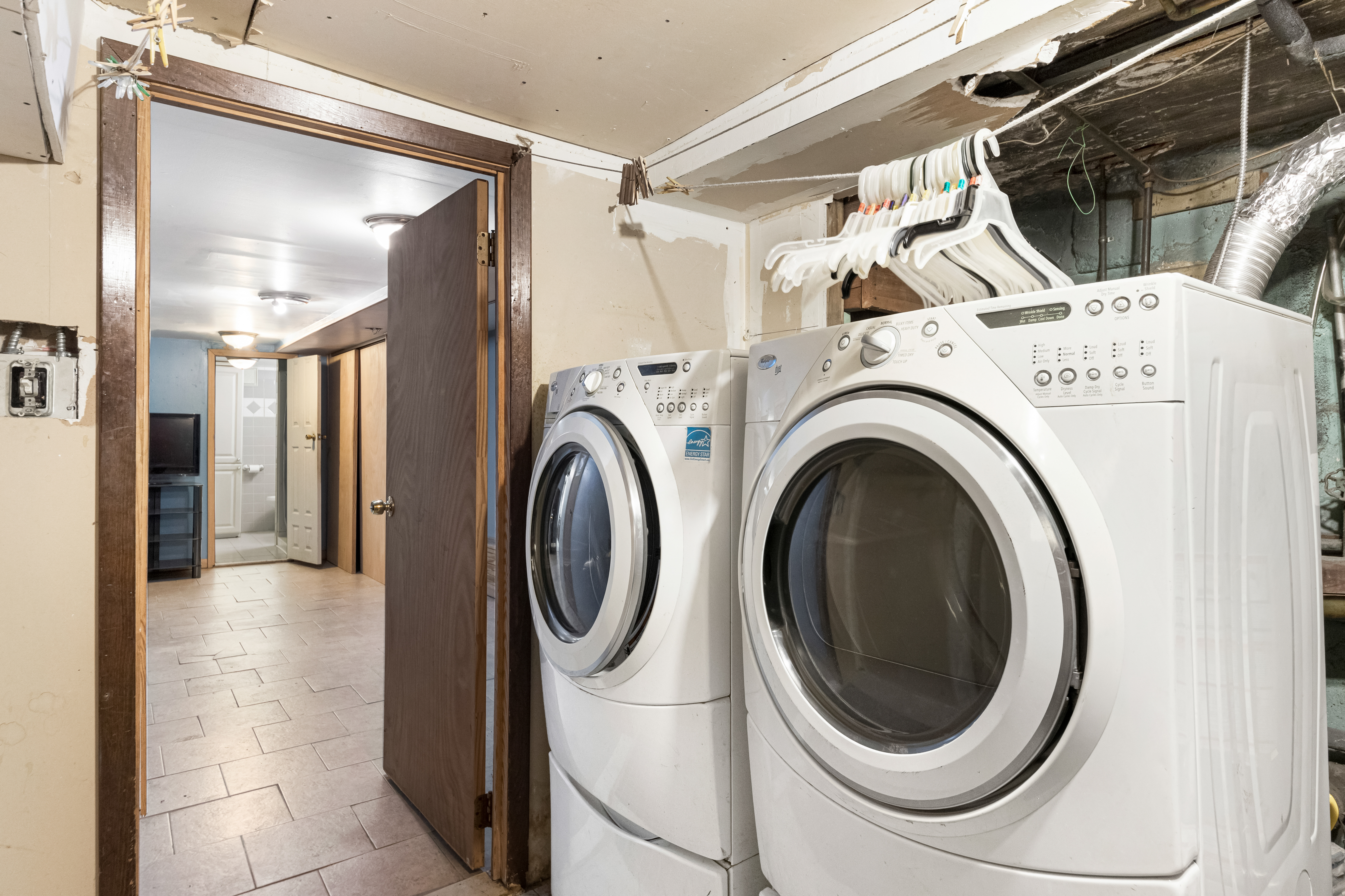 1874 Ryder Street Brooklyn, NY 11234 - Photo 14 of 20 a utility room with dryer and washer