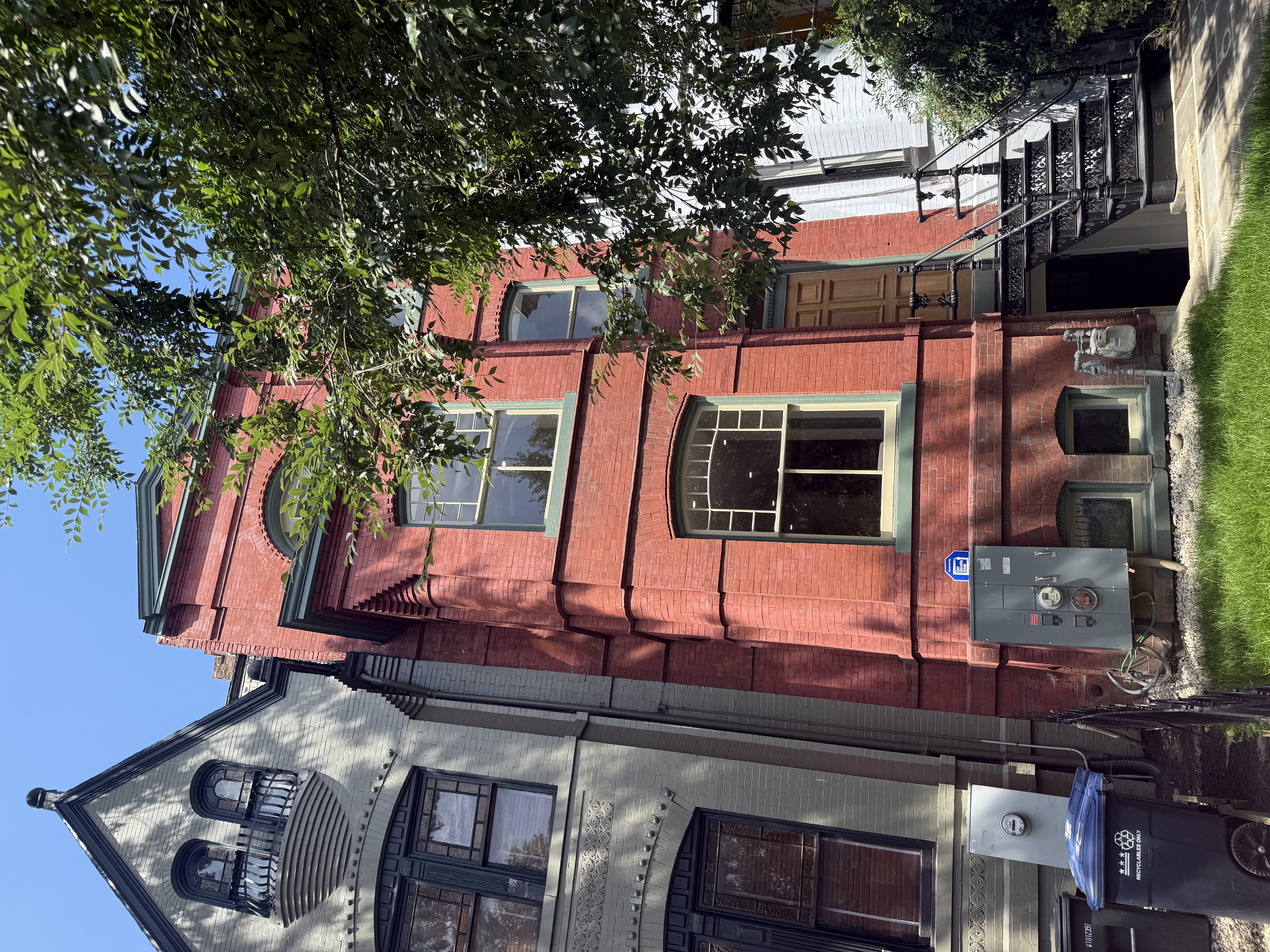 1816 13th Street Northwest Washington, DC 20009 - Photo 2 of 2 a front view of a house with garden