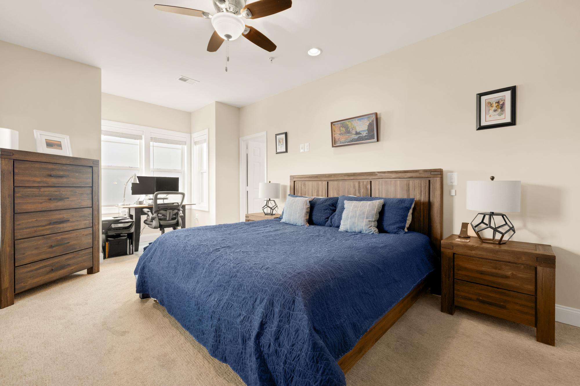 233 S Street Northeast, Unit 4 Washington, DC 20002 - Photo 25 of 37 a bedroom with a bed and furniture