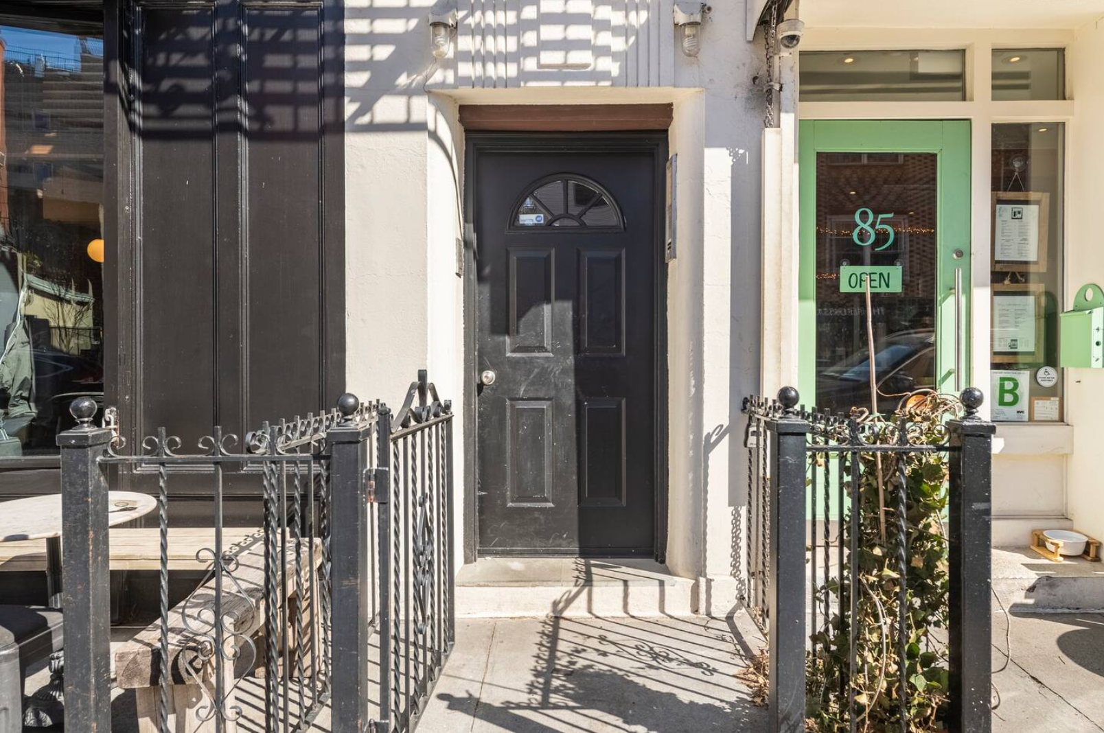 85 Bergen Street, Unit B2 Brooklyn, NY 11201 - Photo 10 of 10 front view of a house with a glass door