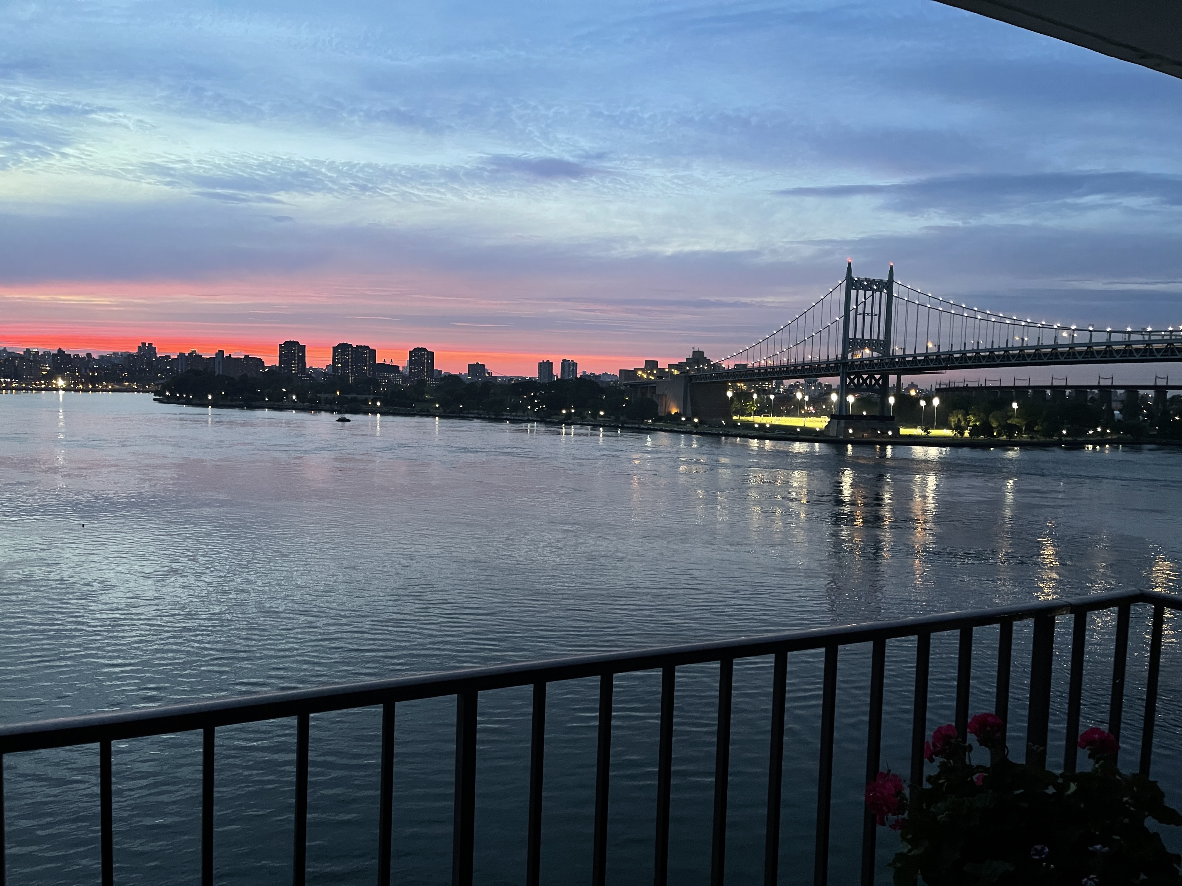 25-40 Shore Boulevard, Unit 15T Queens, NY 11102 - Photo 3 of 24 a view of a lake from a balcony