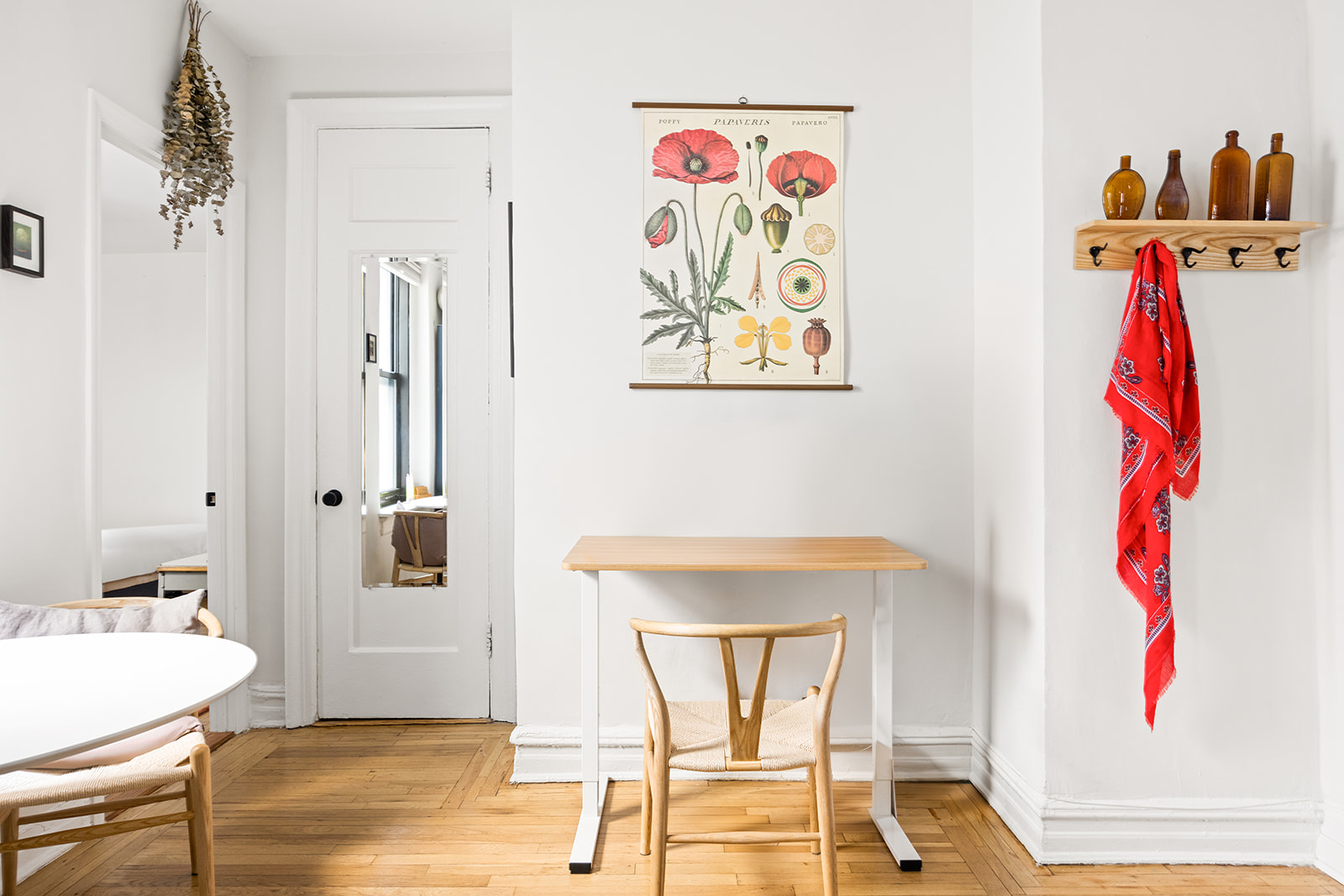 125 Eastern Parkway, Unit 3A Brooklyn, NY 11238 - Photo 4 of 15 a view of an entryway with furniture and wooden floor