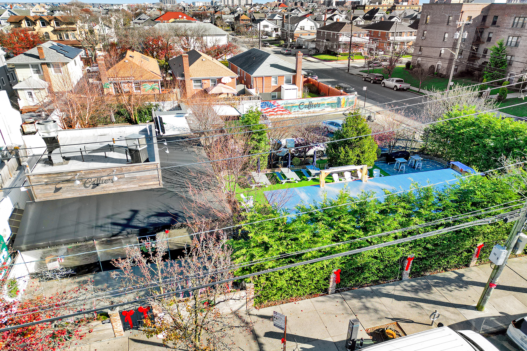 142-15 Newport Avenue Queens, NY 11694 - Photo 71 of 72 an aerial view of a houses with outdoor space