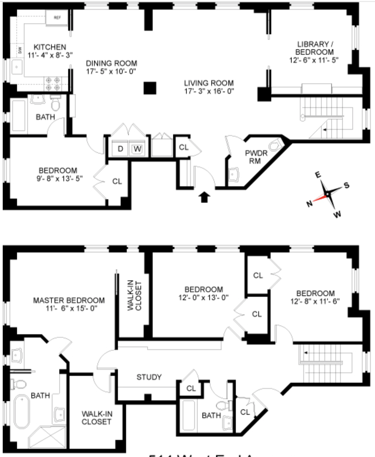 514 West End Avenue, Unit 8/9A Manhattan, NY 10024 - Photo 24 of 24 a picture of a book and a bed