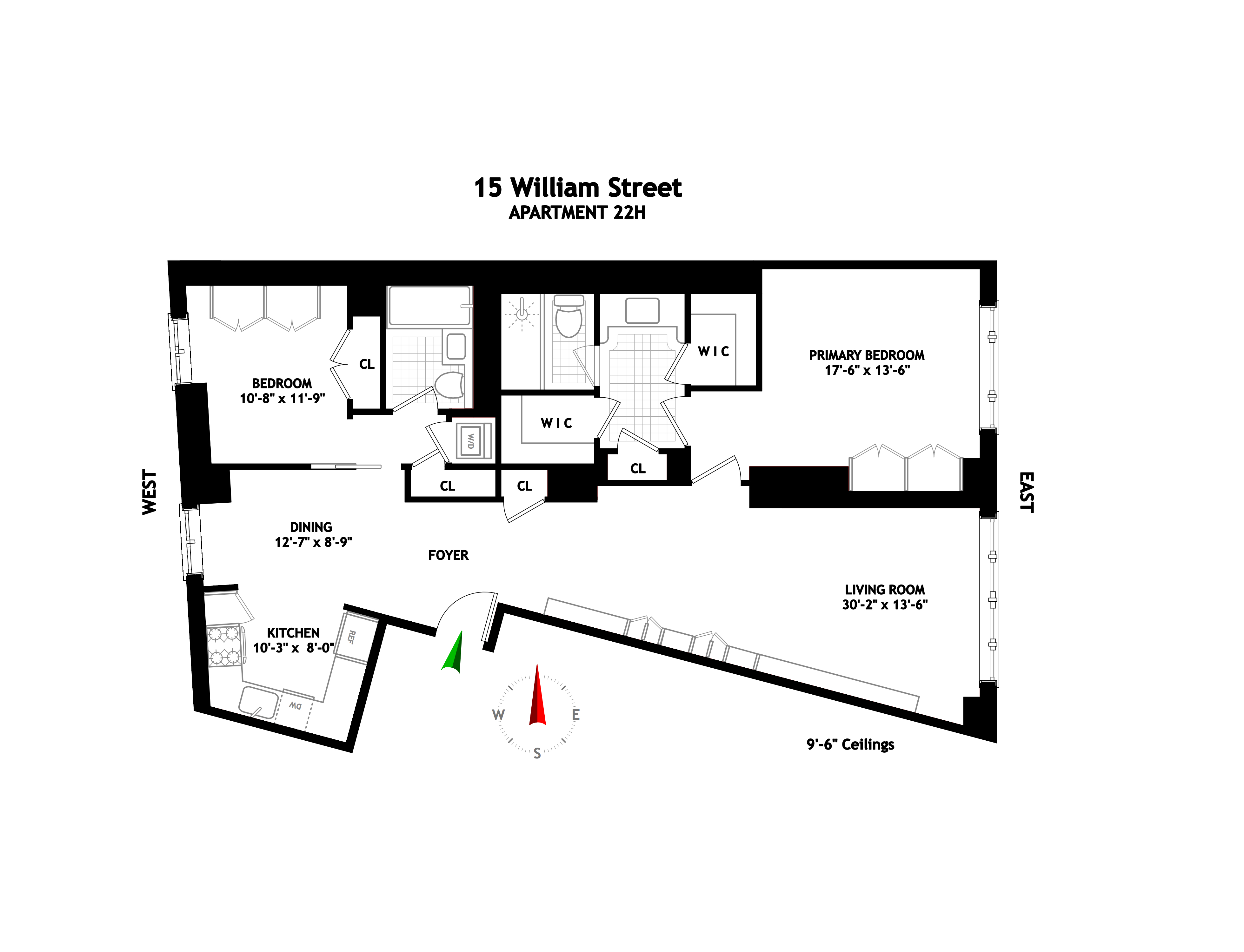 15 William Street, Unit 22H Manhattan, NY 10005 - Photo 20 of 20 unknown