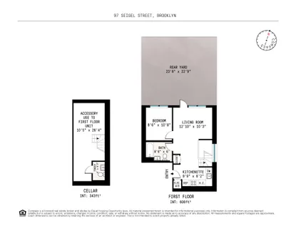 $849,000 | 97 Seigel Street, Unit GARDEN | Williamsburg