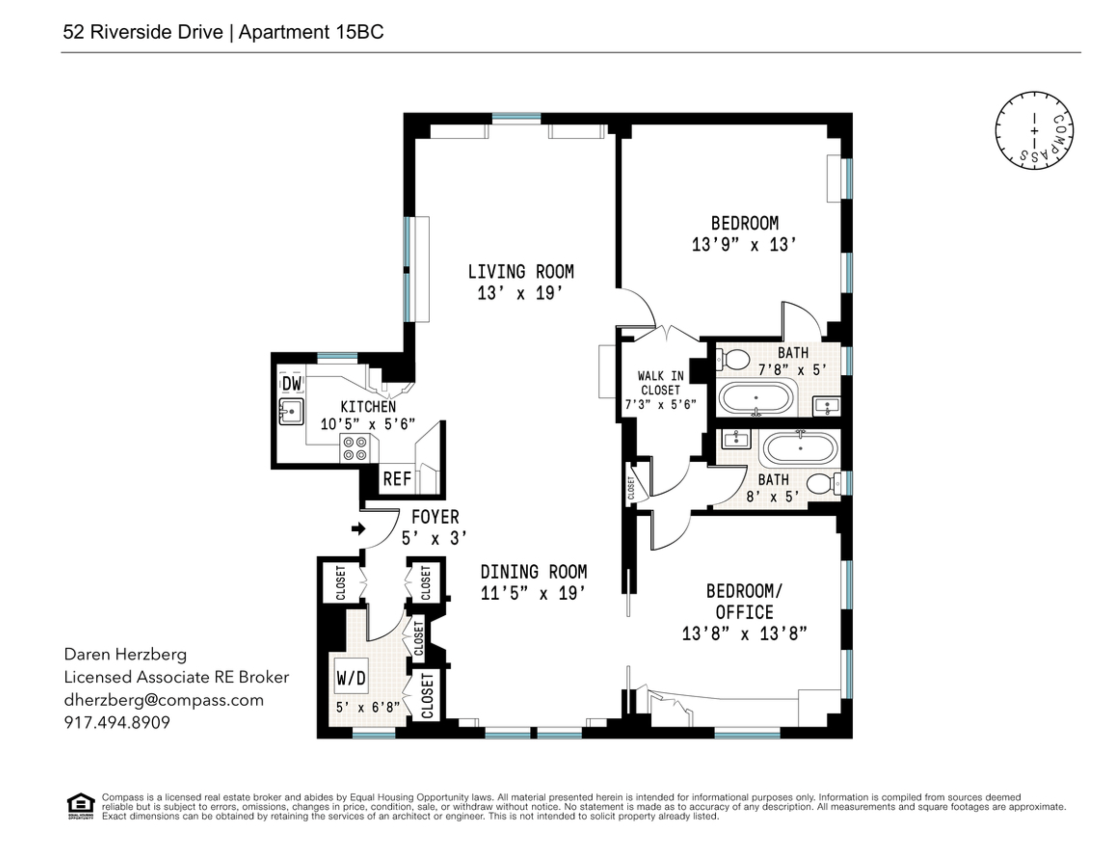 52 Riverside Drive, Unit 15BC Manhattan, NY 10024 - Photo 8 of 8