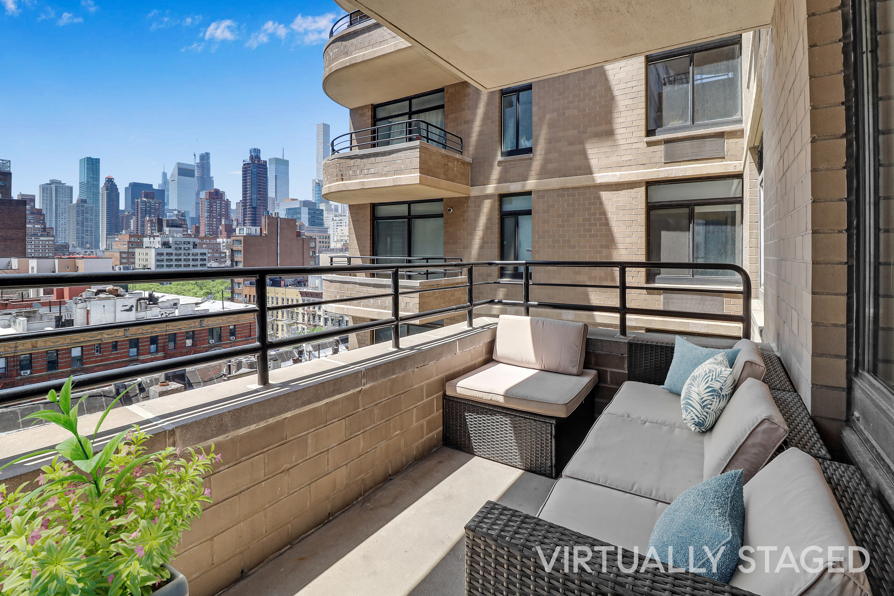 400 East 70th Street, Unit 1008 Manhattan, NY 10021 - Photo 2 of 15 a view of a terrace with seating area