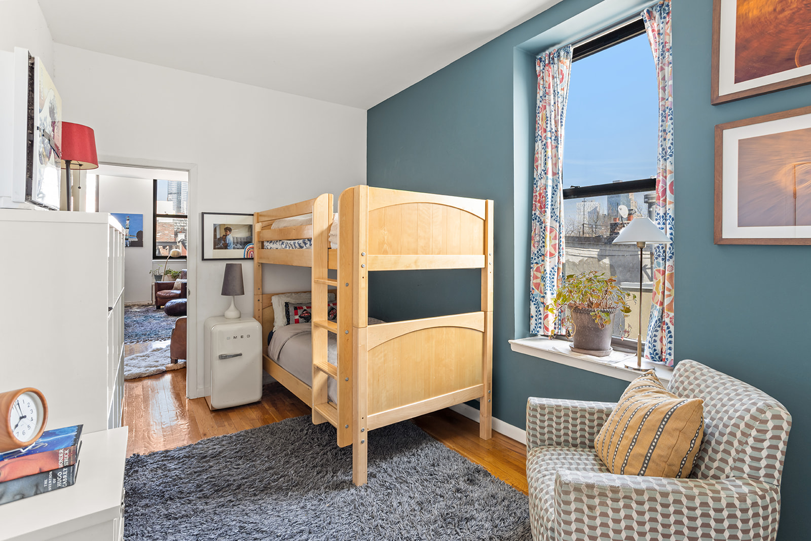 88 Wyckoff Street, Unit 4F Brooklyn, NY 11201 - Photo 8 of 12 a bedroom with a bed and a window
