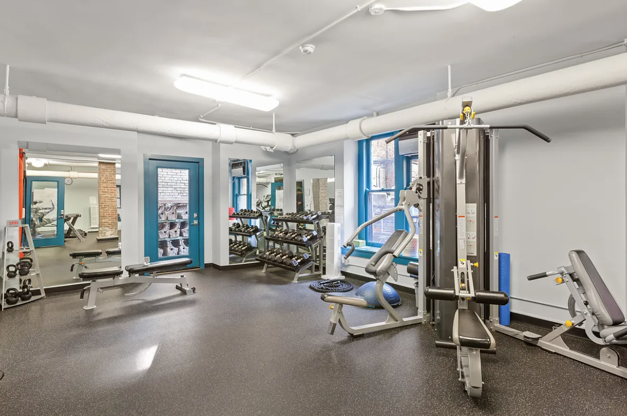 246 West End Avenue, Unit 9F Manhattan, NY 10023 - Photo 8 of 10 a view of a room with gym equipment