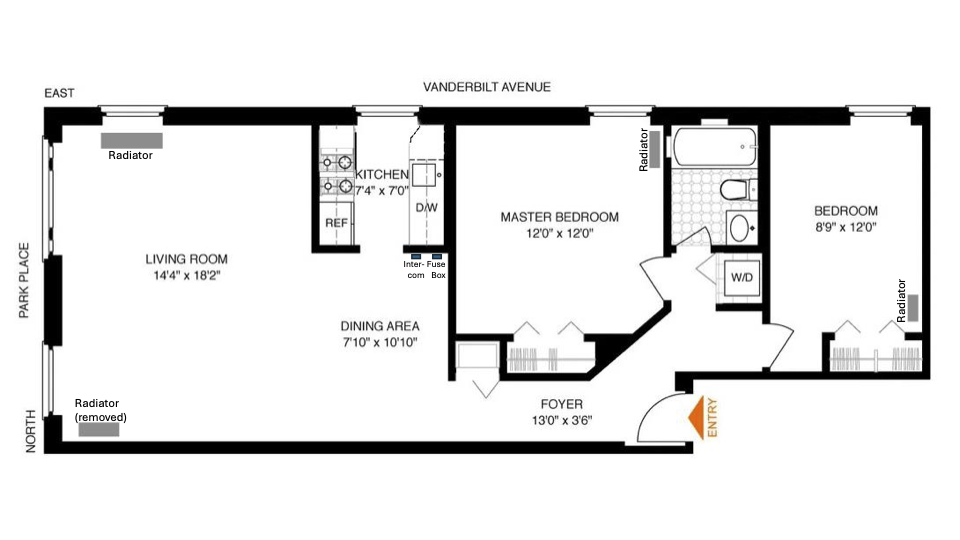 254 Park Place, Unit 4B Brooklyn, NY 11238 - Photo 12 of 12 a picture of a park