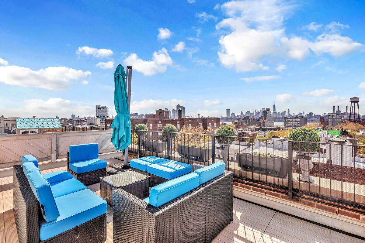 155 Noble Street, Unit 3 Brooklyn, NY 11222 - Photo 16 of 23 a view of a terrace with furniture
