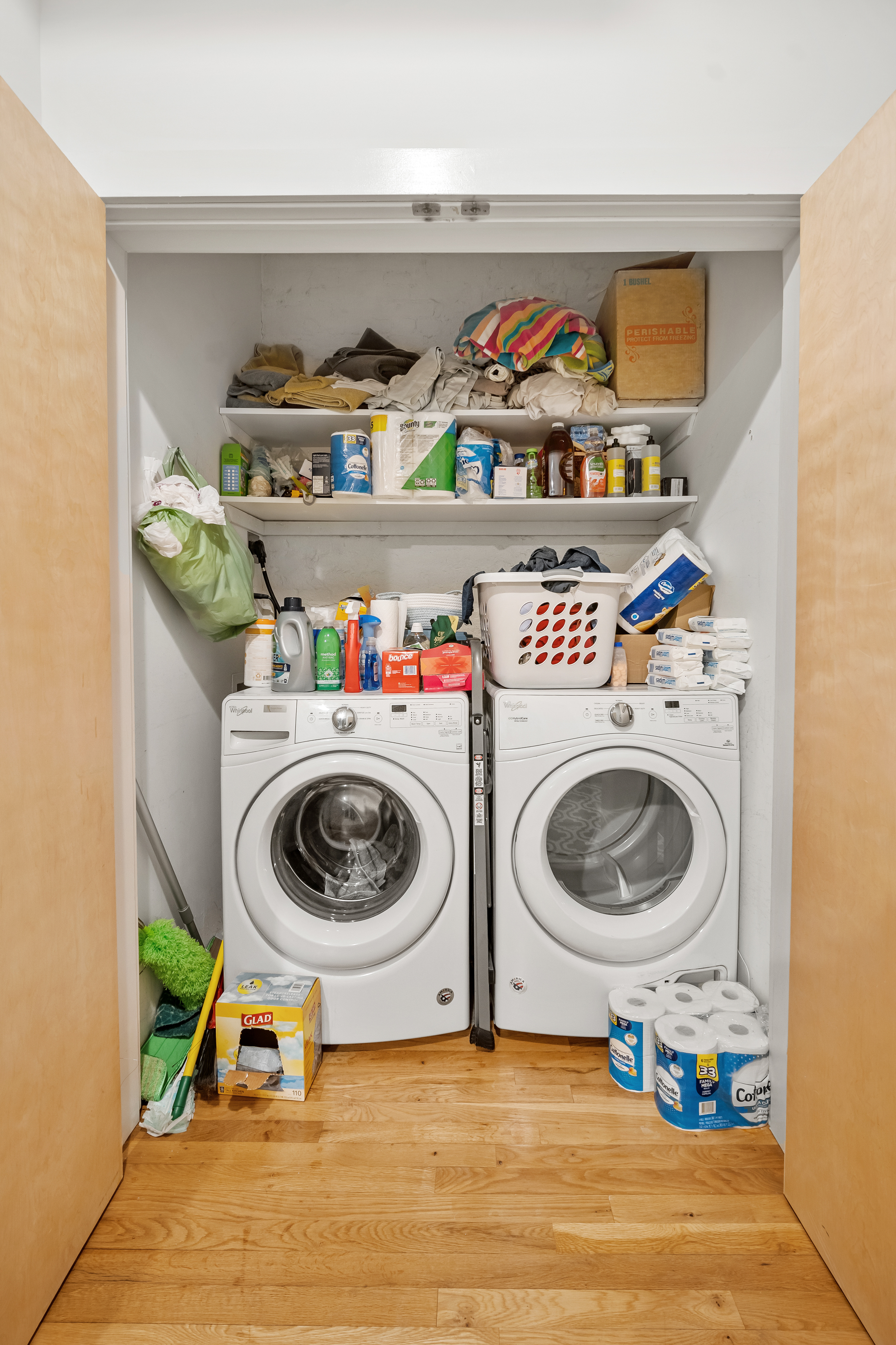 353 12th Street, Unit 2 Brooklyn, NY 11215 - Photo 9 of 17 a utility room with dryer and washer