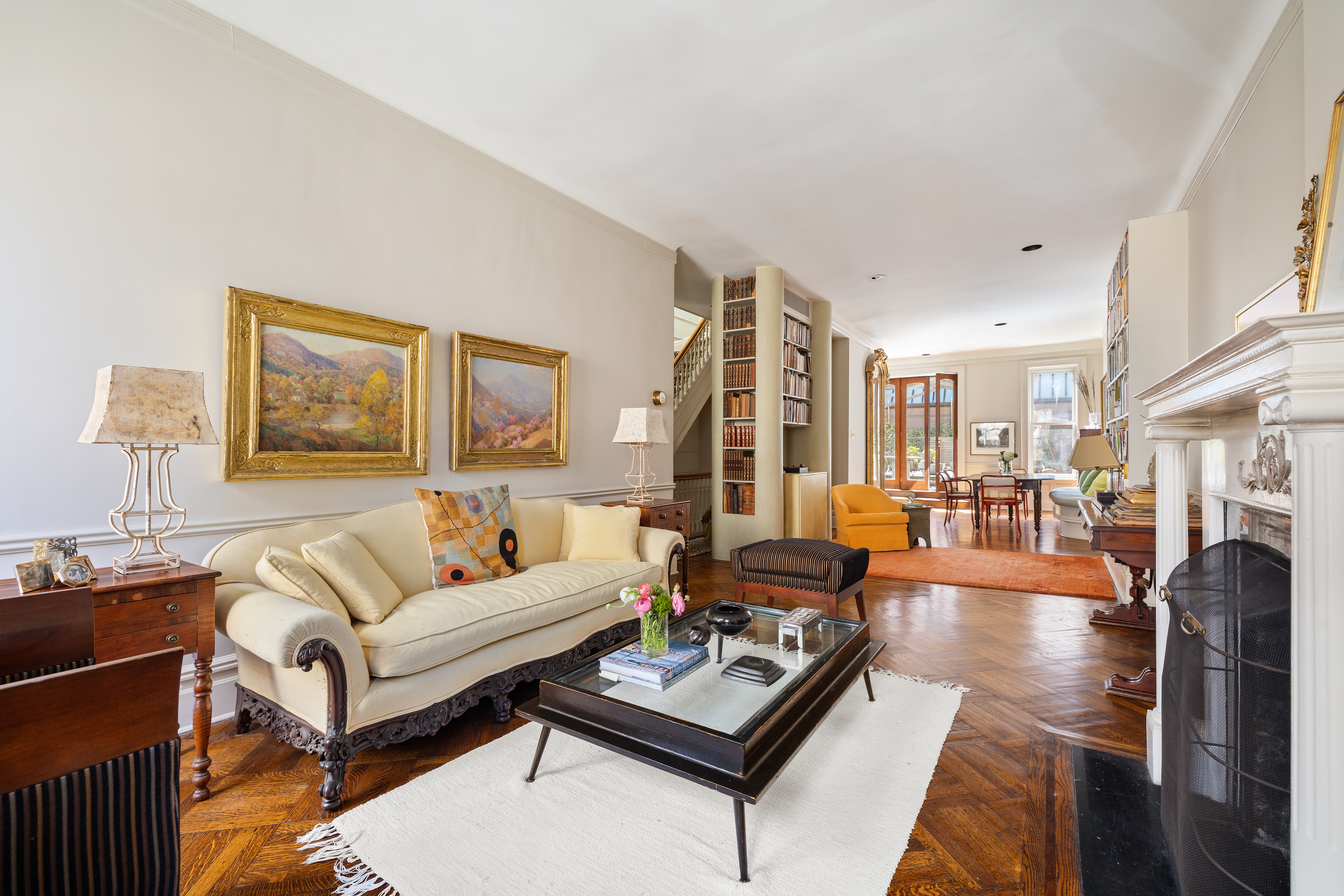 26 Pierrepont Street, Unit 2 Brooklyn, NY 11201 - Photo 9 of 21 a living room with furniture and a table