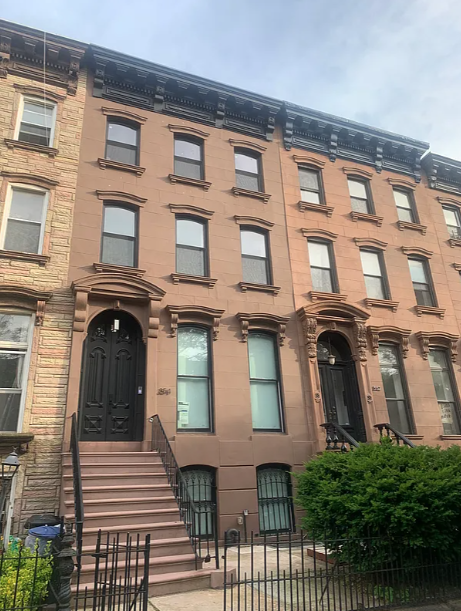 354 Macon Street, Unit 2 Brooklyn, NY 11233 - Photo 10 of 13 a front view of a multi story residential apartment building